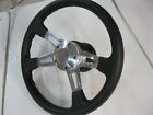 0902 Unknown Custom Steering Wheel Mount Stainless Steel Diameter Gently Used
