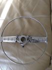 1138543-7940 Plymouth Dodge Horn Ring Chrome Button Piece Inlay