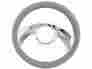 12596a 1405-3 Impy Steering Wheel Hurricane Billet W Light Gray Leather Grip
