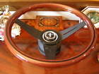 13.75 Ford Mustang 1968 1969 Deep Dish 3 Wood Steering Wheel Nardi New