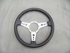143-310 Moss Tourist Trophy Leather Rimmed Steering Wheel New Mg Mgb