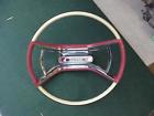 2200718 Mopar Dodge Polara Dart Phoenix Deluxe Red White Steering Wheel