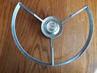 24411 Ford Original Vintage Steering Wheel Center Cap Horn Ring Fairlane