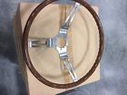 25-115002-1 Ecklers Corvette Steering Wheel Simulated Walnut