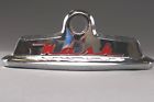 25448 Nash Rambler Trunk Lock Cover Emblem Chrome Badge Genuine Original