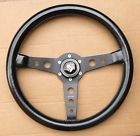 370mm Ultra Rare Porsche 911 Vintage Nos Momo Prototipo Steering Wheel