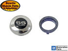 3905585 Bmp Camaro Ss Horn Cap With Rubber Mounting Ring Chrome