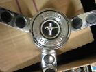 51096 Ford Mustang Steering Wheel Horn Center Cap Original Chromedattachment