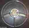 516941 Gm 1953 1954 Pontiac Horn Ring Nos Chrome P233