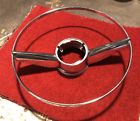 519302 Pontiac Deluxe Steering Wheel Horn Ring Oem Used