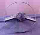532305 Gm Vintage Steering Wheel Horn Contact Ring Button 1959 59 Pontiac