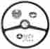 60-3625-bk 55c-3626 60-3626 1960 1961 1962 1963 1964 1965 1966 Chevrolet Truck Black Steering Wheel Kit New