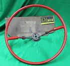 671658 General Motors Vintage Original Oem Gm Red Steering Wheel