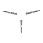 7036t Mustangs Unlimited Aluminum Steering Wheel Pad Trim Insert Base Set