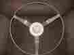 752707 Chevrolet 1937 Banjo Steering Wheel With Original Horn Button