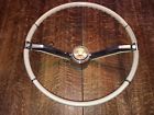 770339 Cadillac Steering Wheel Complete Horn Button Center Cap Ivory Oem