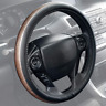 841 Motor Trend Glittery Gold Fresh Glitter Steering Wheel 689993607542