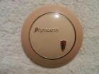 862975 862974 Mopar Nos Horn Button Plymouth Emblem Medallion Ornament