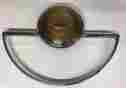 8a-3625-b Ford Vintage 49 50 51 Steering Wheel Horn Ring Button Original Shoebox Gold