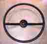 9740416 Chevrolet Original 1964 Chevy Impala Steering Wheel Black 64