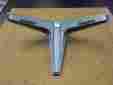 9748912 Gm 1968 Chevrolet Steering Wheel Shroud Horn Button Blue Part
