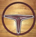 9753910 Gm Grand Prix Am Bonneville Lemans Gto Burgundy Steering Wheel