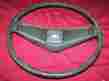 9754696 Gm 1973-1980 Chevy Black Steering Wheel Chevrolet Pickup Truck Used