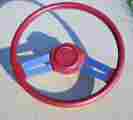 9760949 Oldsmobile Hurst 442 Calais Cutlass Two Spoke Sport Steering Wheel 1978 1979 1980 Red