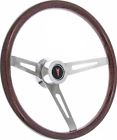 A8311125 Oer Pontiac Dark Wood Steering Wheel Kit Arrowhead Hub Firebird