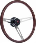 A8312215 Oer Pontiac Dark Wood Steering Wheel Kit Arrowhead Black Hub