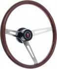 A8312225 Oer Pontiac Dark Wood Steering Wheel Kit Arrowhead Black Hub