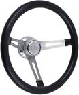 A8421111 Oer Chevrolet Retro Foam Steering Wheel Kit Polished Hub Bowtie