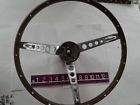 Aff55-99608 Unbranded New Fairlane Steering Wheel Woodgrain Mustang Galaxie Ltd Ford