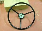 B8a-3600-a Ford Black Steering Wheel Nos