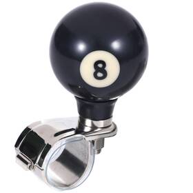 Bashineng Sp-602-aa Suicide Knob 8 Ball Steering Wheel Spinner Round Turning Black1