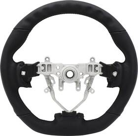 Bxsw-50000-b Blox Racing 08-14 Subaru Leather Steering Wheel Black Stitching