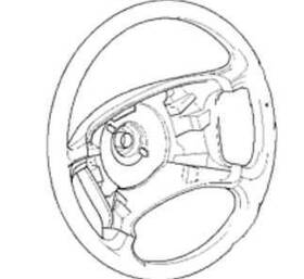 32306877854 Bmw 235.bm1514 14 X5 Steering Wheel Oem