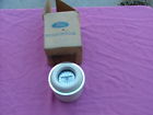 C7az-3623 Ford Galaxie Padded Horn Button White Nos