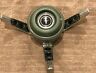 C7za-13a-800-a Ford Mustang Steering Wheel Horn Ring With Center Pad Green
