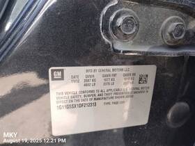 Chevrolet 235.gm1i13 Steering Wheel 2013 Malibu