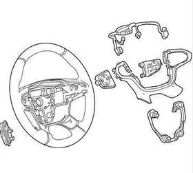 84649607 Chevrolet Truck 19 Colorado Steering Wheel Oem