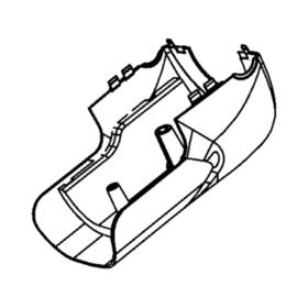 1je44xdvaa Chrysler Shroud. Steering Column. Lower. Diagram 4 For