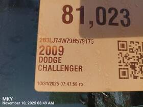 Dodge 235.ch2s09 Steering Wheel 2009 Challenge