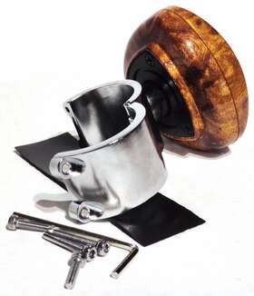 80102 Grand General Gg Steering Wheel Spinner Suicide Knob For 1-1/4 Inch Wood Grain Plastic Gg#80102