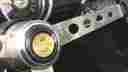 Gt500 Effpi Shelby Mustang 1967 Steering Wheel Autographed By Carroll