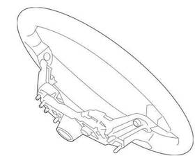 56110-d3570-try Hyundai 56110d3570try 16 Tucson Steering Wheel Oem