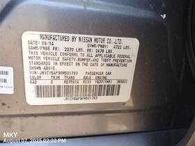 235.in1o15 Infiniti Steering Wheel 2015 Q40