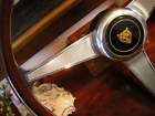Jaguarxj1275 Jaguar Wood Steering Wheel Nardi Engraved Spokes New