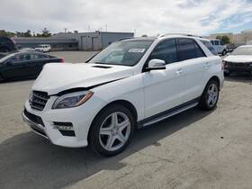 235.mb1315 Mercedes-benz Steering Wheel 2015 Ml400