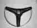 12345678 Mopar 1970 Dodge Charger Coronet Plymouth Road Runner Gtx Black Three Spoke Horn Pad